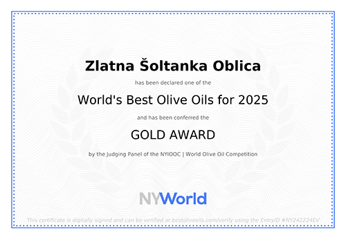 NYIOOC GOLD Oblica