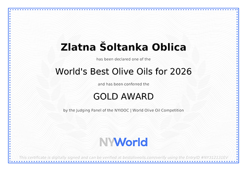 NYIOOC Gold Oblica